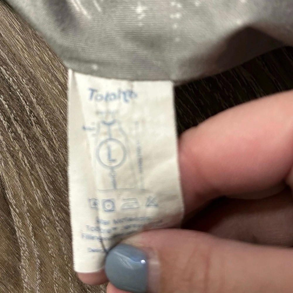 Baby Totaha Grey Sleep Sack Space Pattern Size Large - Picture 3 of 3